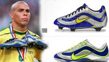 Nike celebra 15 años de los Mercurial usados por Ronaldo