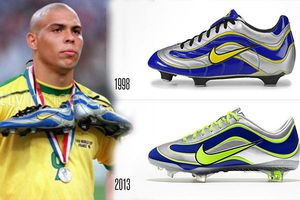 Nike celebra 15 años de los Mercurial usados por Ronaldo