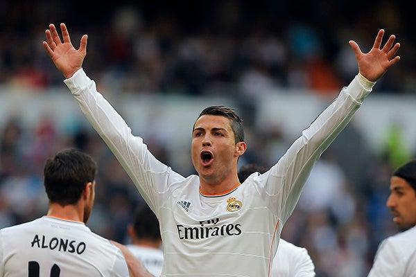 Cristiano Ronaldo está en la pelea por el primer puesto con Messi y Ribèry | AP