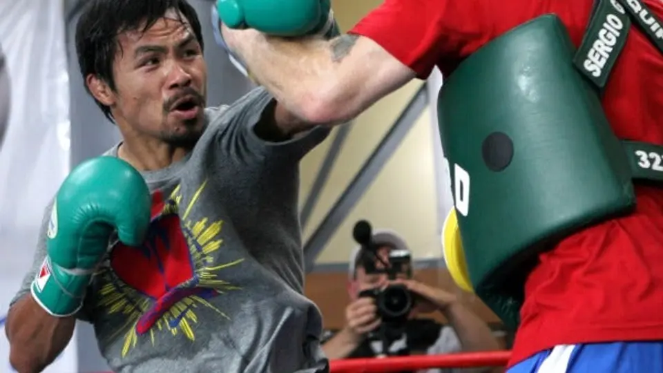 Pacquiao, ansioso por noquear a Ríos tras riña entre equipos