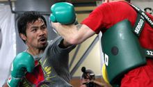 Pacquiao, ansioso por noquear a Ríos tras riña entre equipos