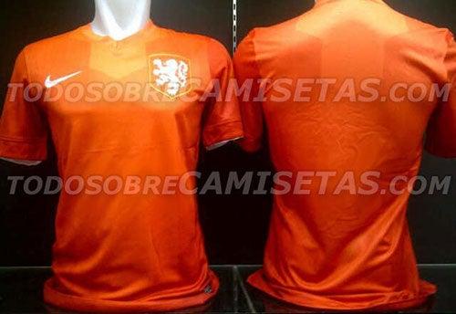 Se filtró el jersey que usaría Holanda | Todosobrecamisetas