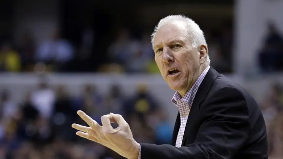 Gregg Popovich, entrenador del año en la NBA