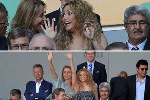 Shakira sufre y celebra actuación de Piqué en Brasil