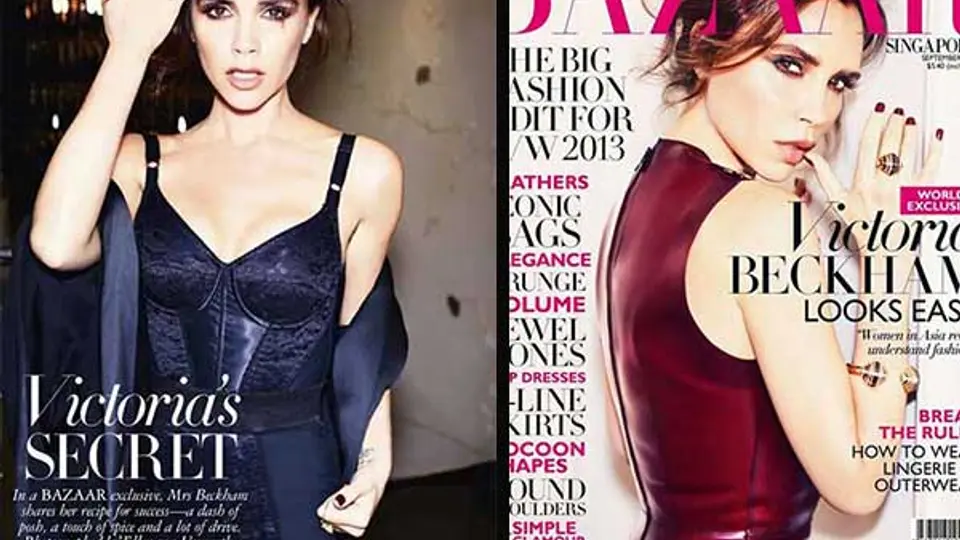 Victoria Beckham, entre revistas y robos