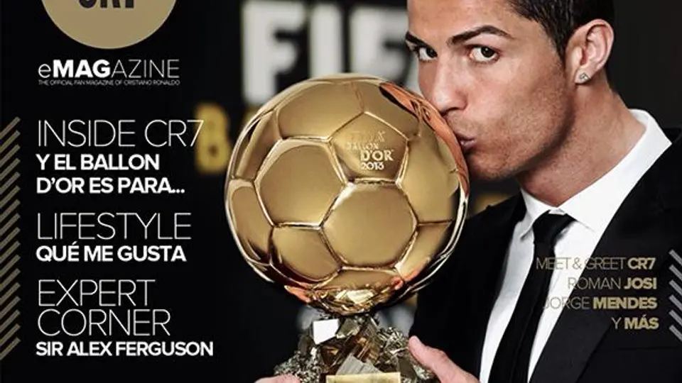 Cristiano Ronaldo presenta su revista digital