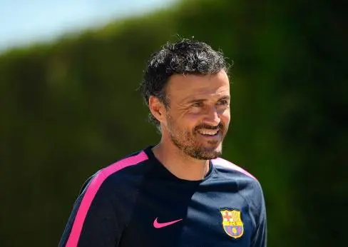 Luis Enrique en práctica del Barcelona | AP