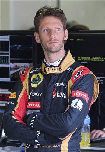 Grosjean se coló al tercer puesto | AP