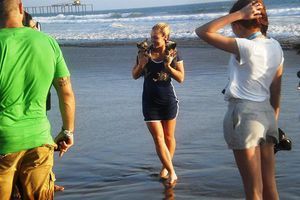 Cibulkova disfruta de las playas de Acapulco