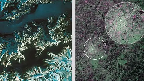 Primeras imágenes del satélite Sentinel-1A