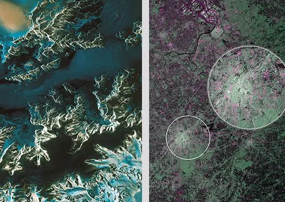 Primeras imágenes del satélite Sentinel-1A