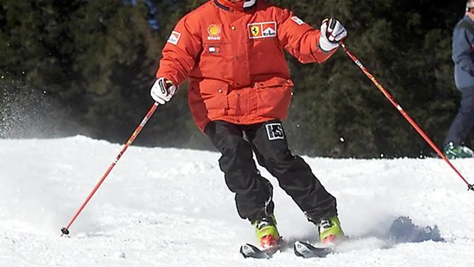 Schumacher sufrió un accidente de esquí