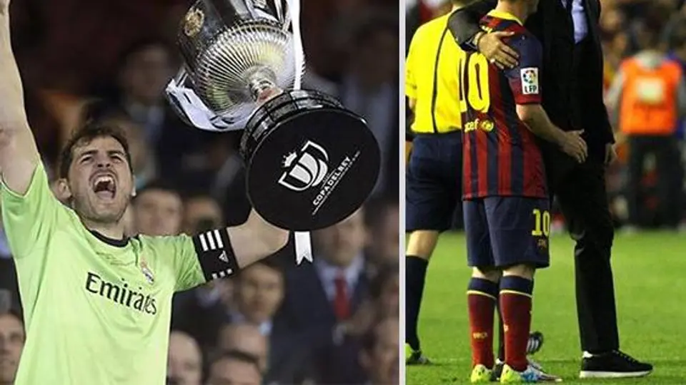 CR7 'consuela' a Messi tras final de Copa del Rey