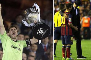 CR7 'consuela' a Messi tras final de Copa del Rey