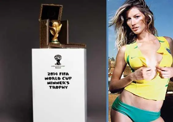 Gisele Bündchen ¿entregará la Copa del Mundo?