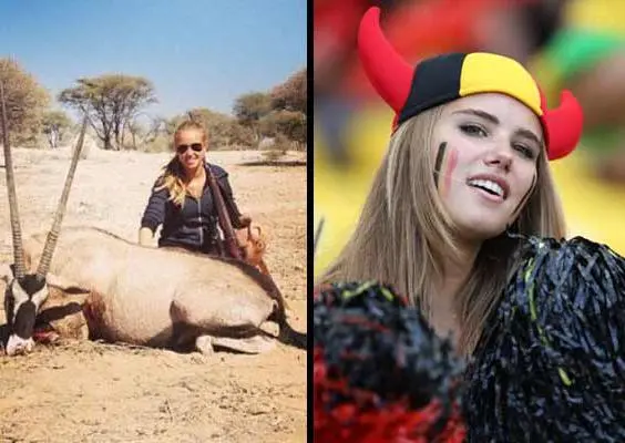 Aficionada belga que cautivó en Brasil es cazadora