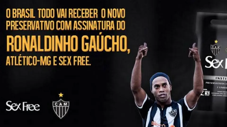 'Sex Free', la marca de condones de Ronaldinho