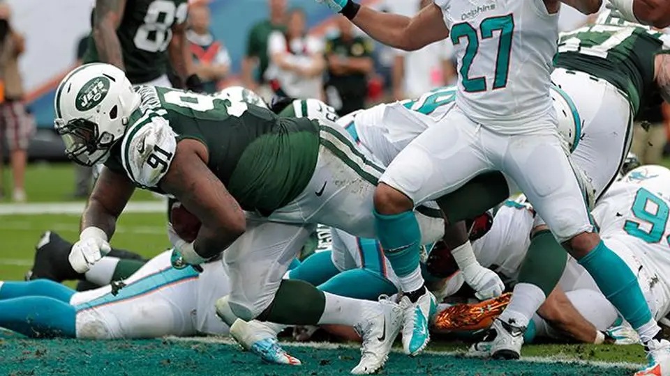 Delfines pierden con Jets y están fuera de postemporada