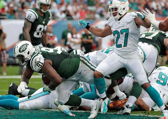 Delfines pierden con Jets y están fuera de postemporada