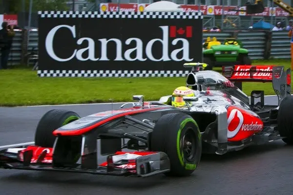Checo y Guti mejoran sus tiempos en la P2 de Montreal