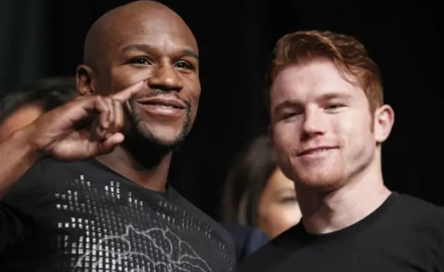 Mayweather alaba clase del Canelo