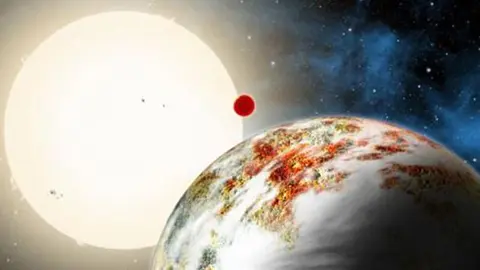 Planeta 17 veces más grande que la Tierra