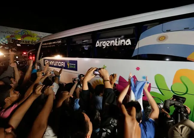 Argentinos piden a su selección no parecerse a México