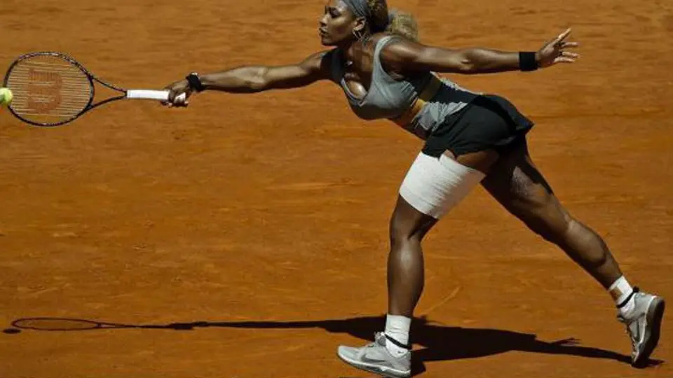 Serena Williams se retira del Abierto de Madrid