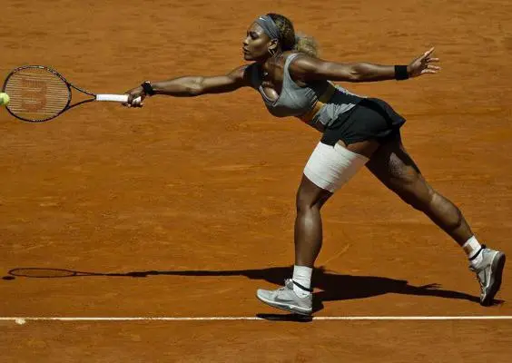 Serena Williams se retira del Abierto de Madrid