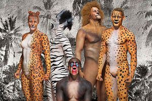 Jugadores de rugby se transforman en animales salvajes