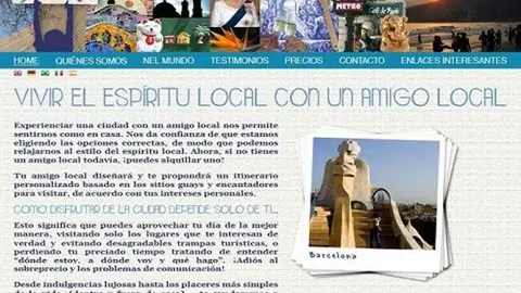 Agencia 'renta amigos' para viajar