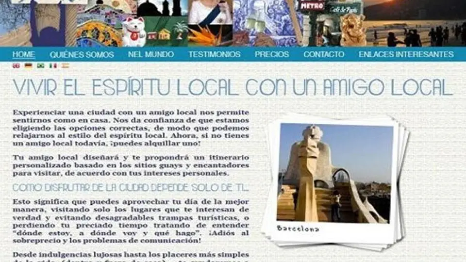 Agencia 'renta amigos' para viajar