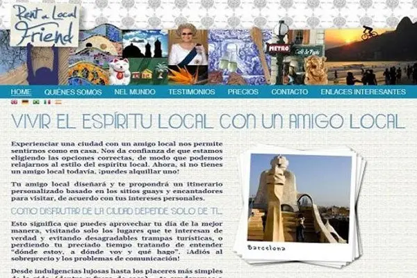 Agencia 'renta amigos' para viajar