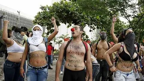 Colombia vive el 'Desnudatón'