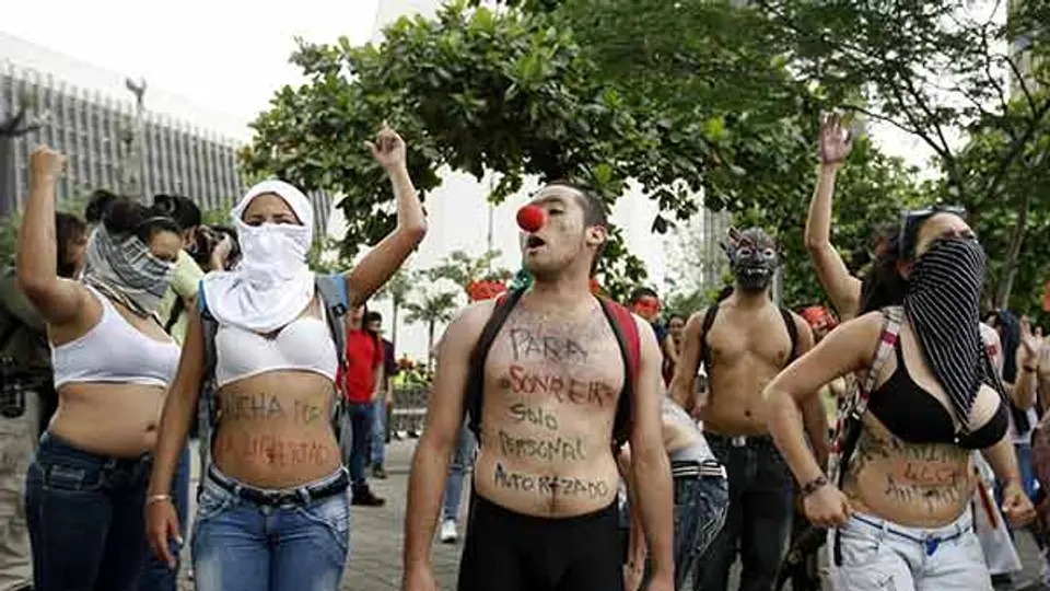 Colombia vive el 'Desnudatón'