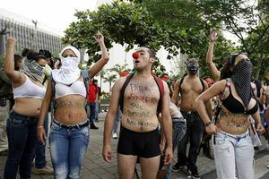 Colombia vive el 'Desnudatón'