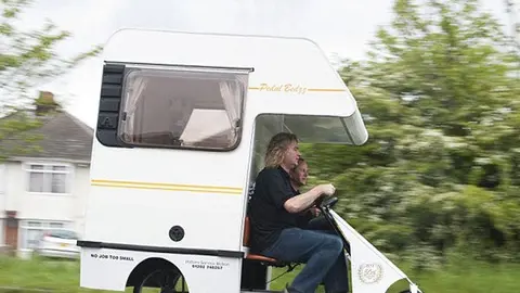 'Cramper van', la mini casa móvil