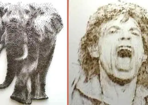 David Foster, un artista con clavos y martillos