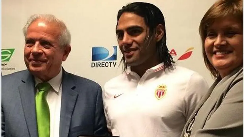 Radamel Falcao recibe las llaves de Miami