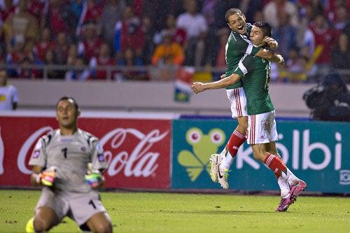 El Gol de Peralta daba esperanza a México. | MEXSPORT
