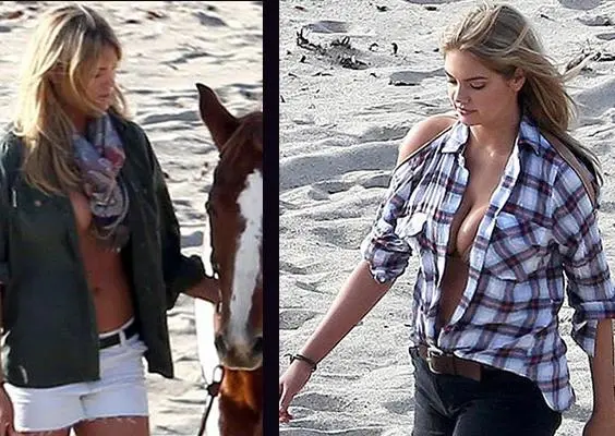 Kate Upton juguetona y sexy