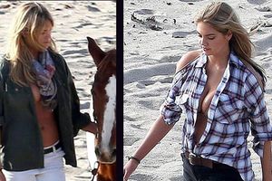 Kate Upton juguetona y sexy