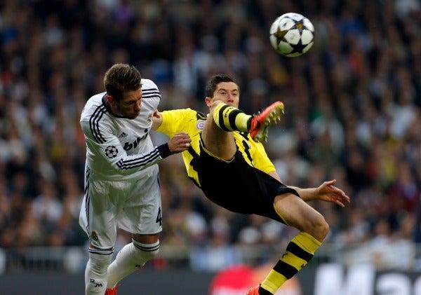 Lewandowski, peligroso en el área merengue | AP