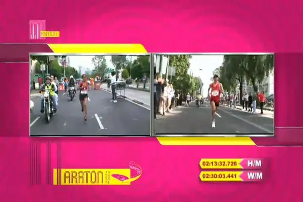 Raúl Pacheco y Gladys Tejeda se llevan el Maratón de la Ciudad de México