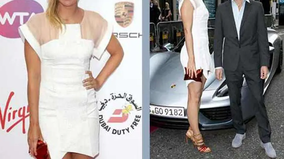 Pasarela en Wimbledon; Sharapova deslumbra
