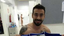 Sin querer, Lavezzi publica foto con Zabaleta desnudo