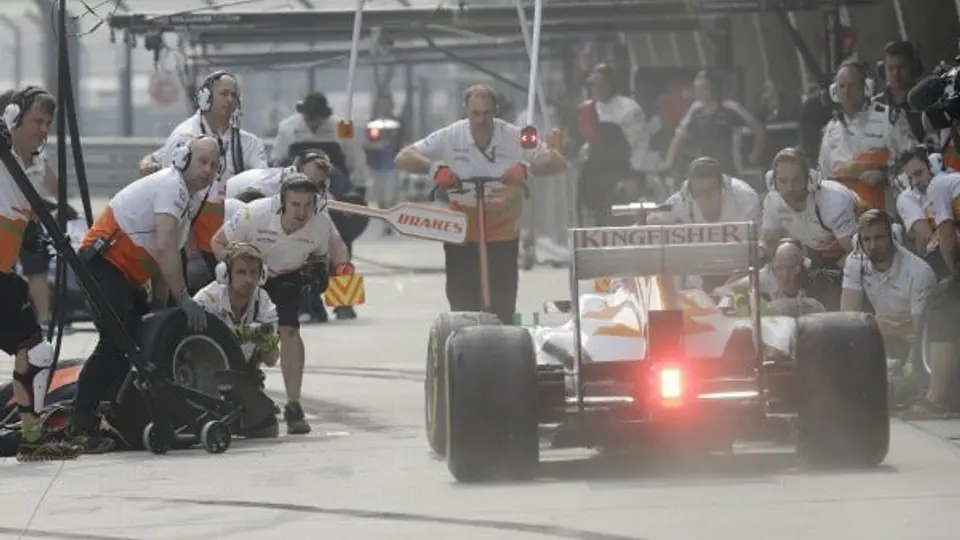 Force India advierte a Sutil sobre choque con Guti
