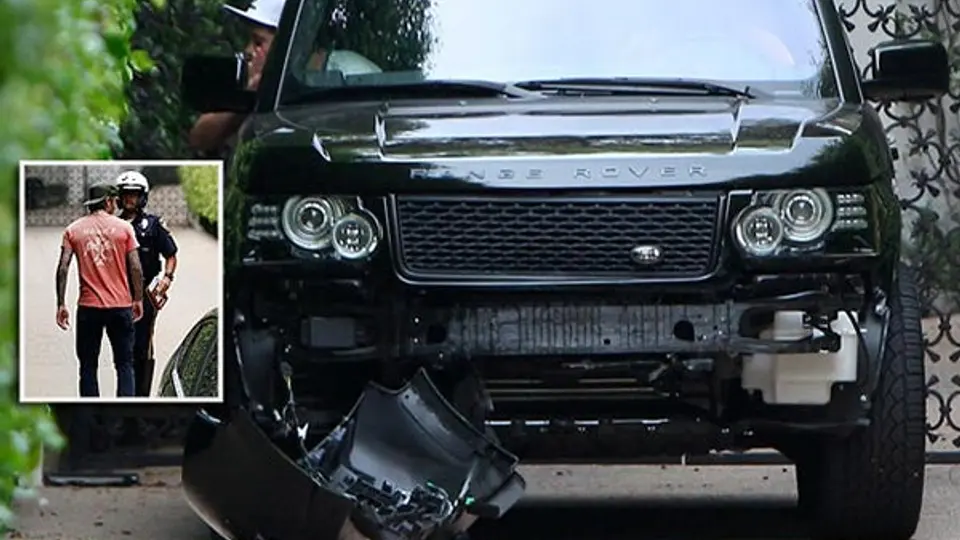 Beckham provoca accidente de tránsito en California