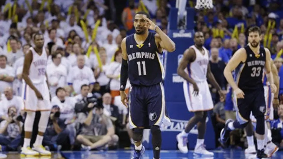 Grizzlies vence al Thunder y empata la serie