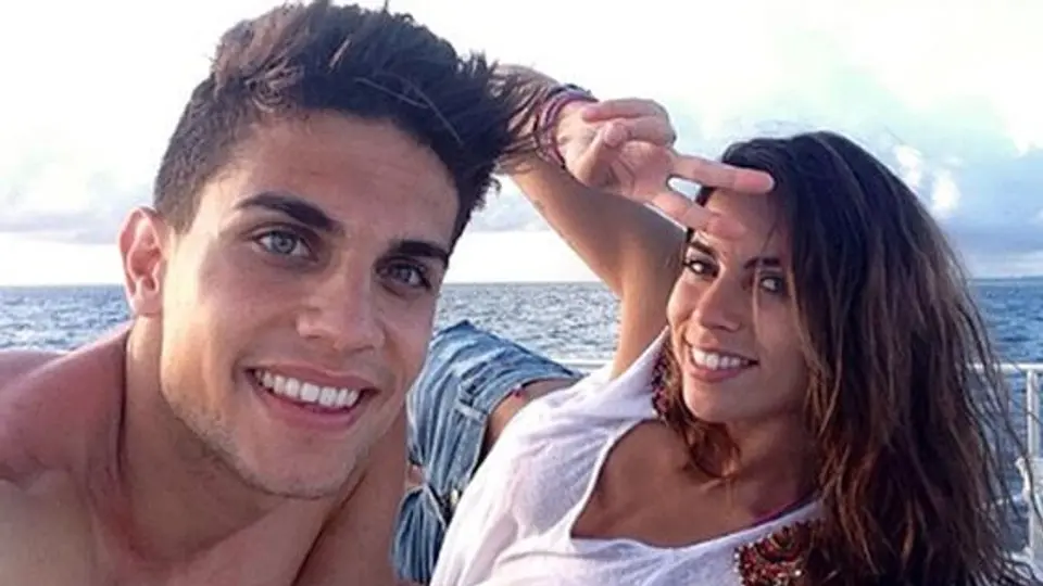 Marc Bartra confirma romance con Melissa Jiménez
